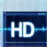 Icon representing high-definition video quality